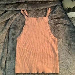 Brandy melville  ribbed high neck tank